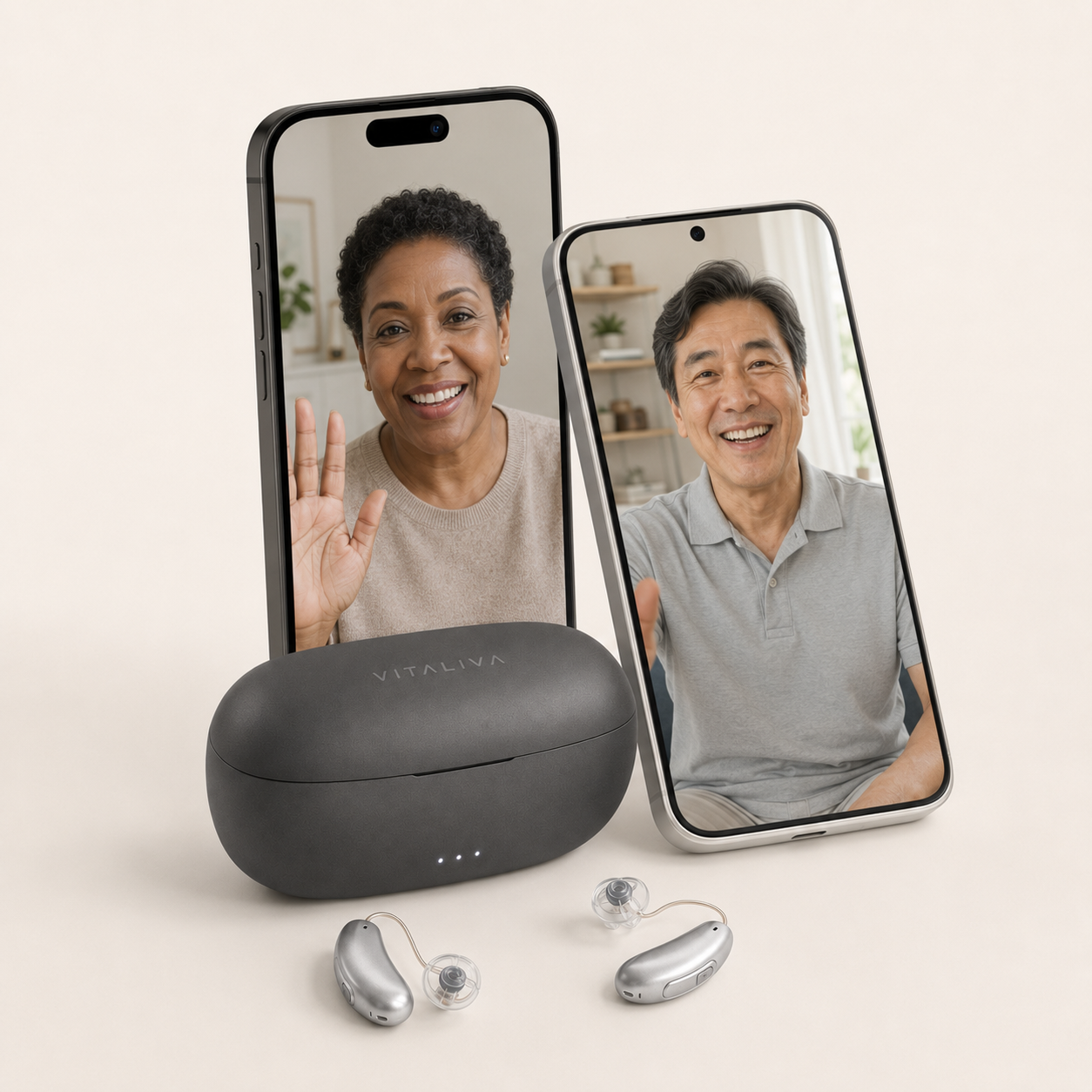 Vitaliva hearing aids ready for video calls